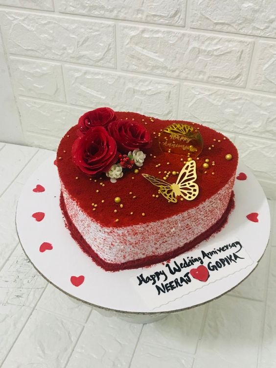 Heart Red Velvet Cake