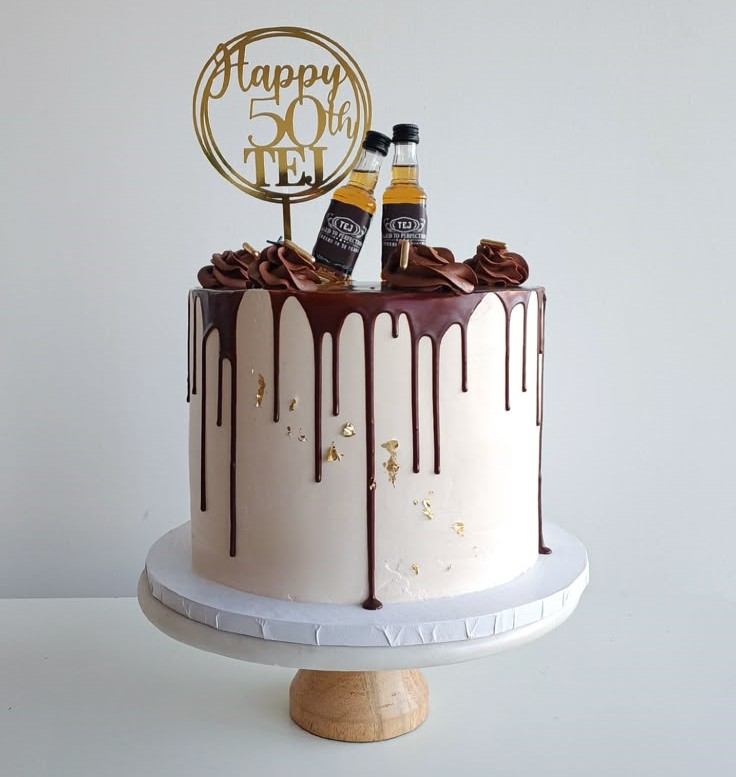 2 Tier Box Party Fondant Cake