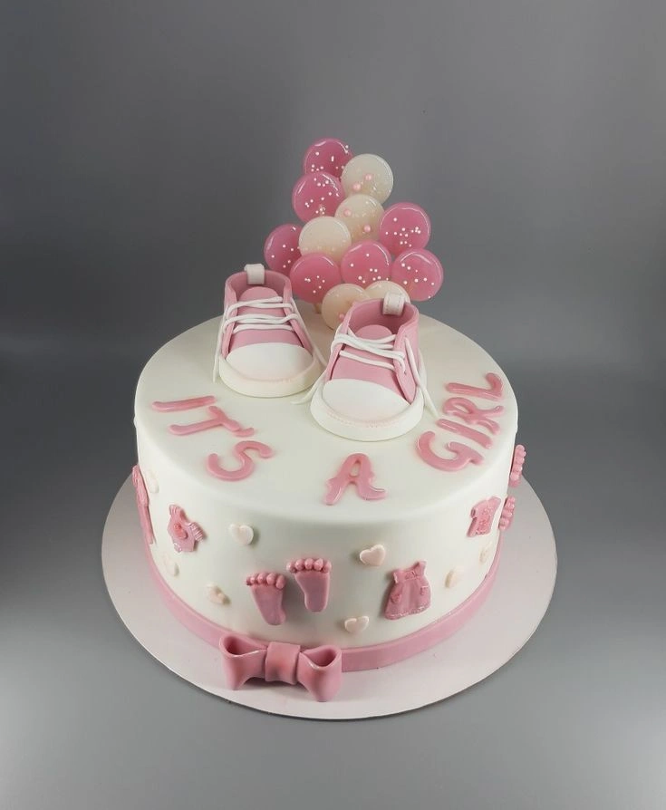 Baby Shower Its A Girl Cake
