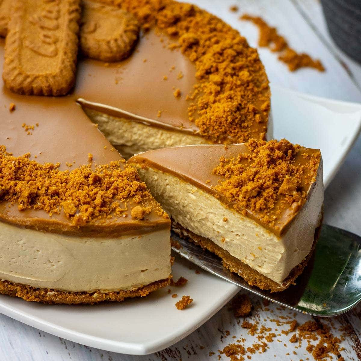Biscoff Baked Cheesecake