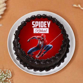 Spidey Photo Cake