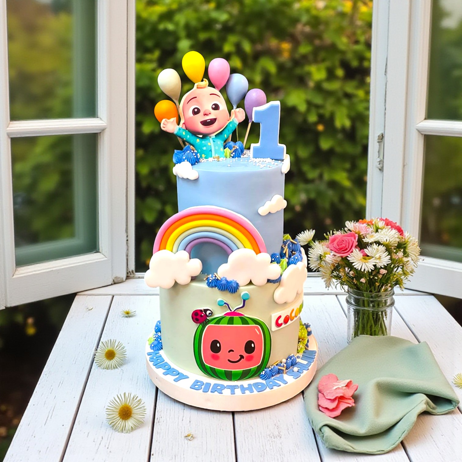 Cocomelon Sweet Melodies Cake