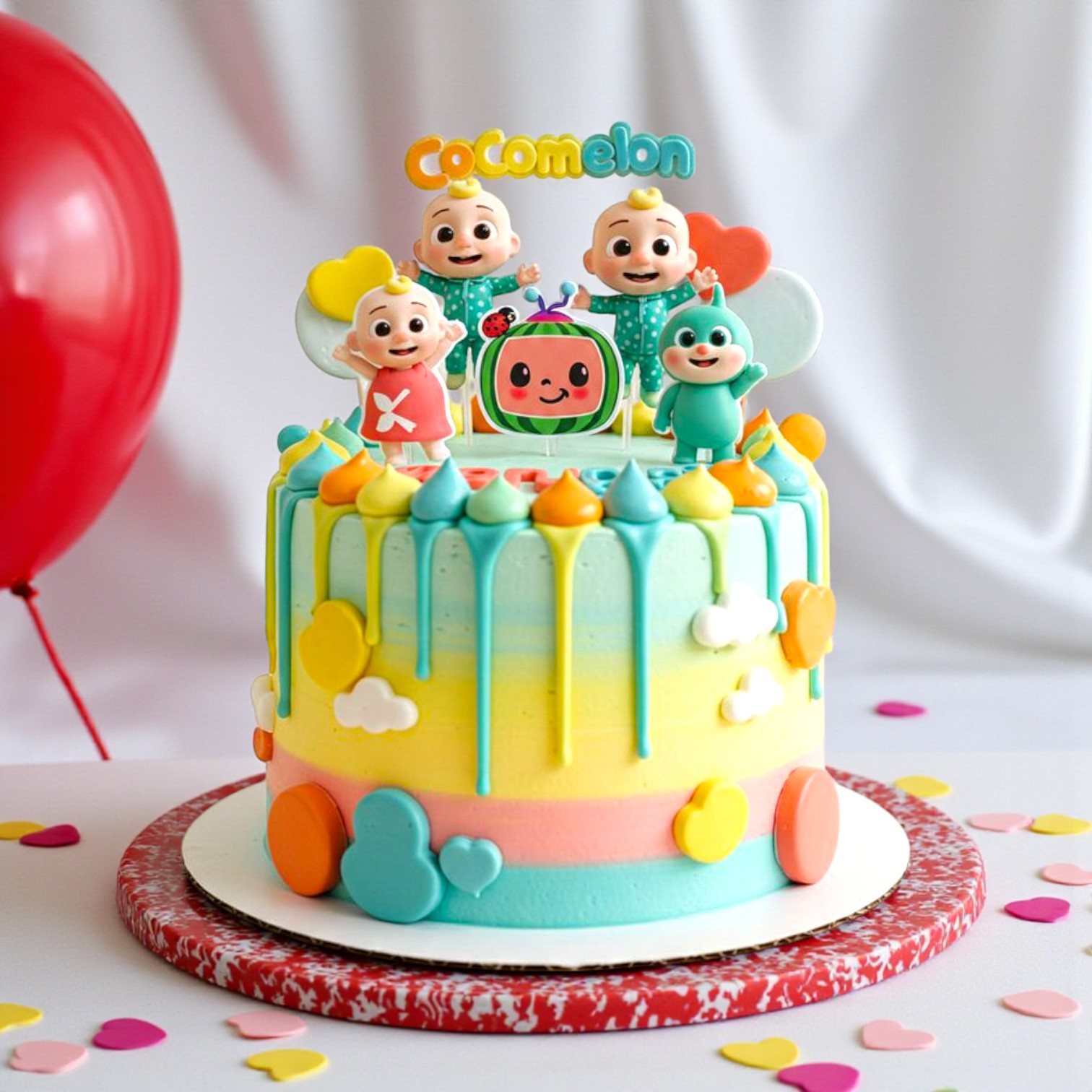 Kids Favourite Cocomelon Cake