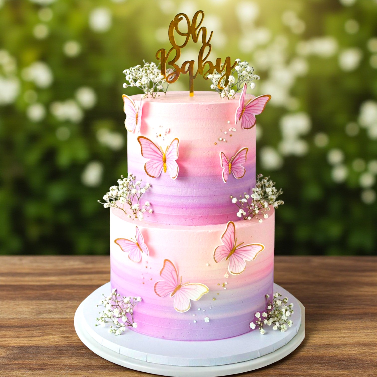 Butterfly Frolic Cake