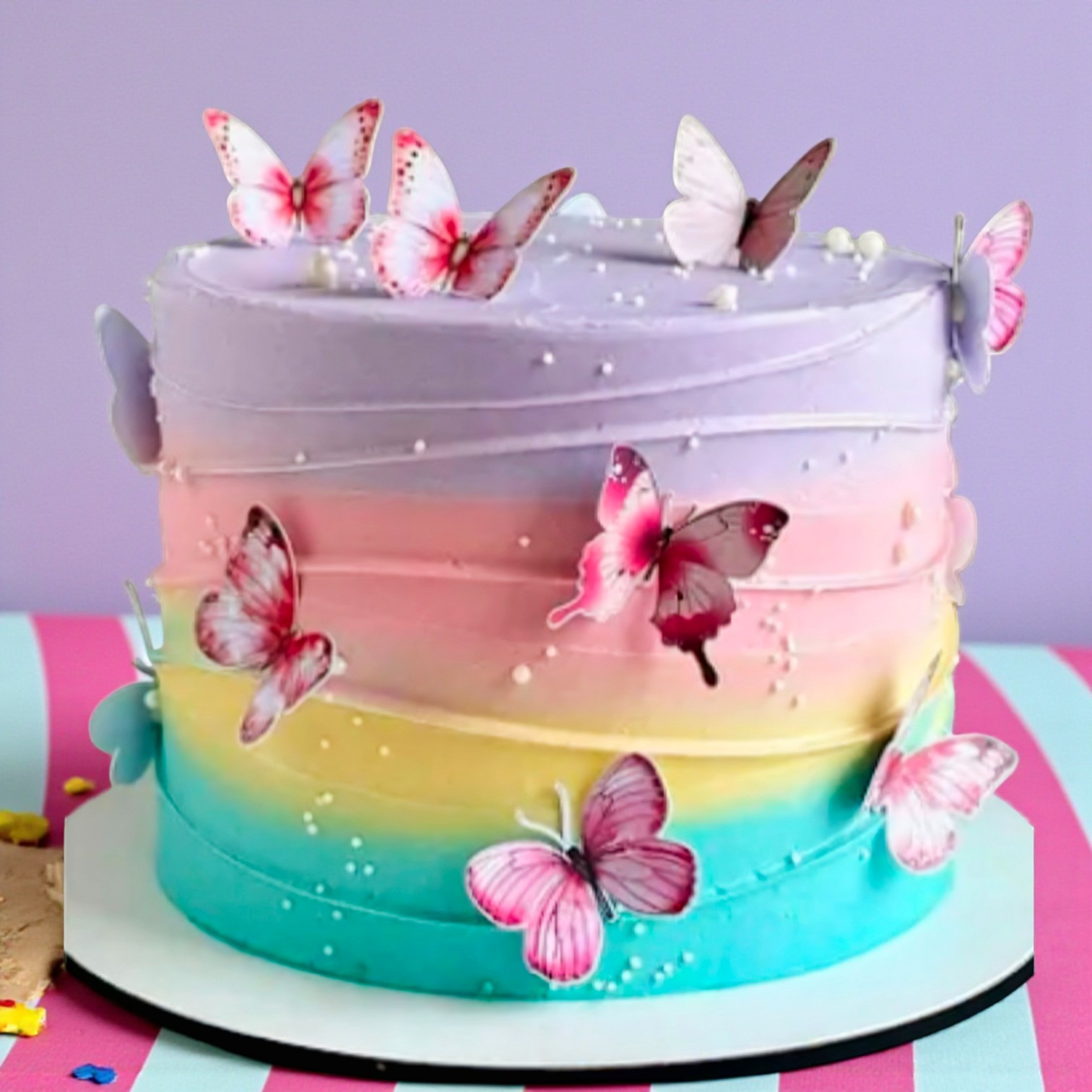 Butterfly Giggle Cake