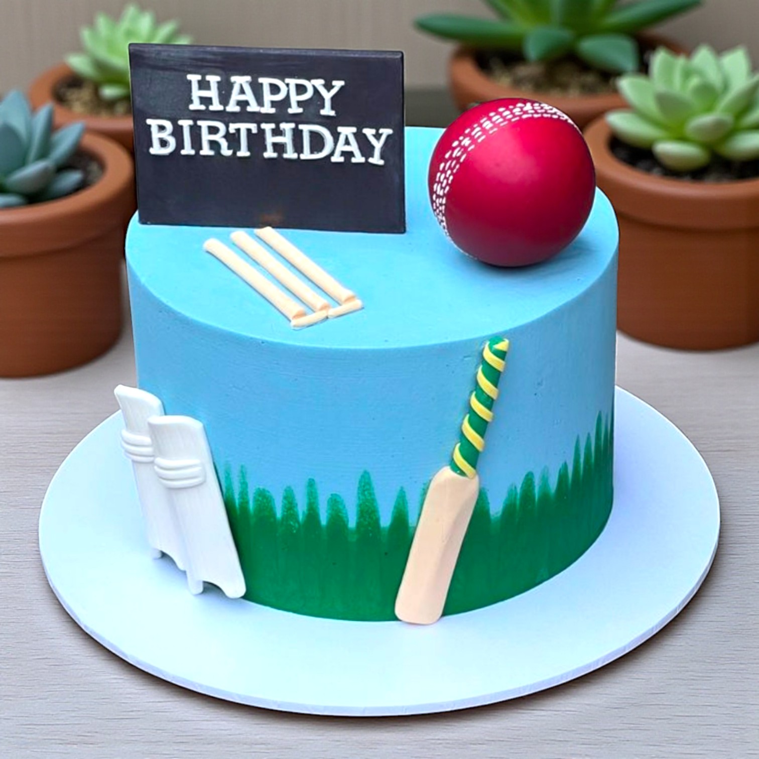 Cricket Party Special Cake