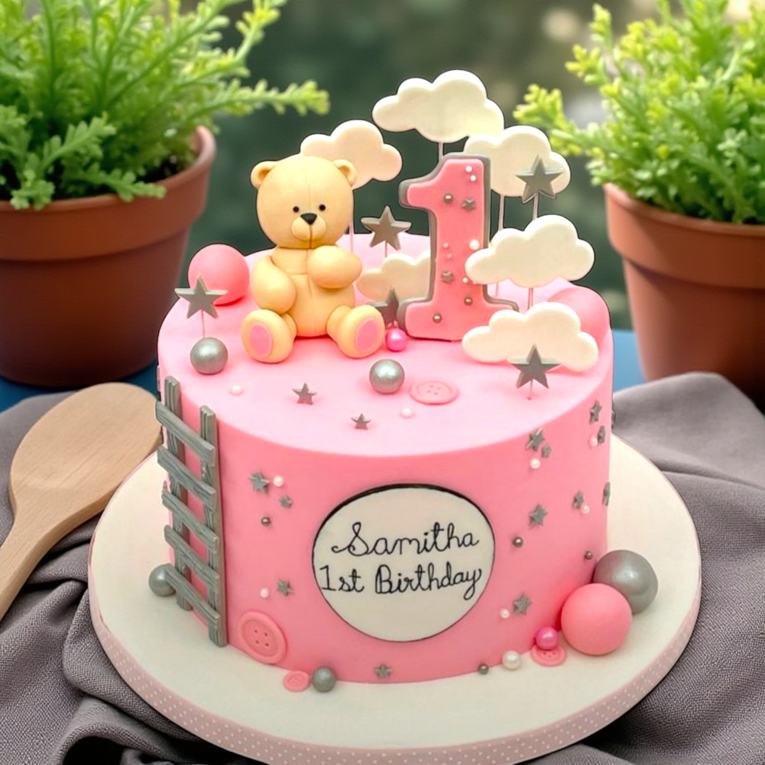 First Birthday Princess Cake