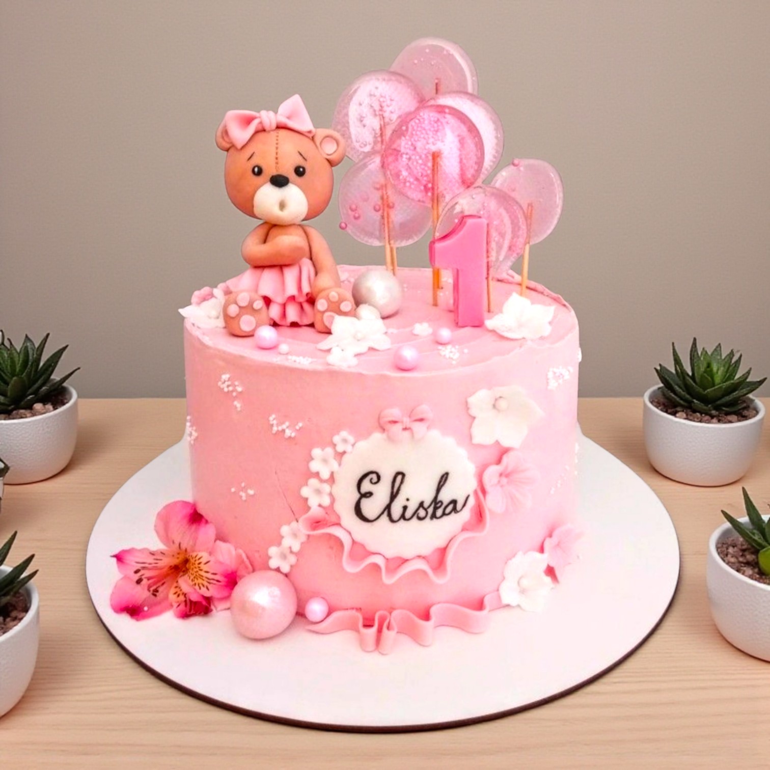 Teddys First Birthday Cake