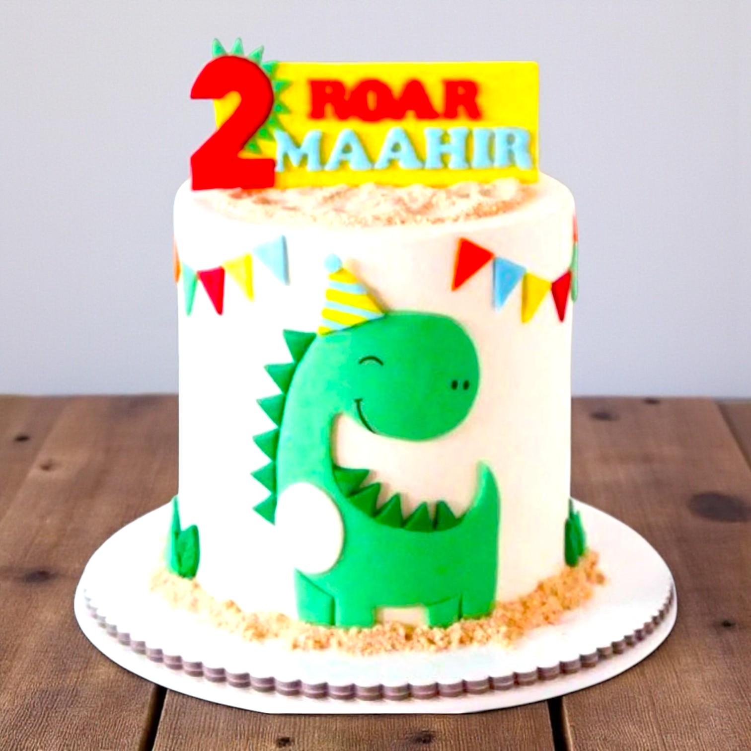 Dinosaur Charm Cake
