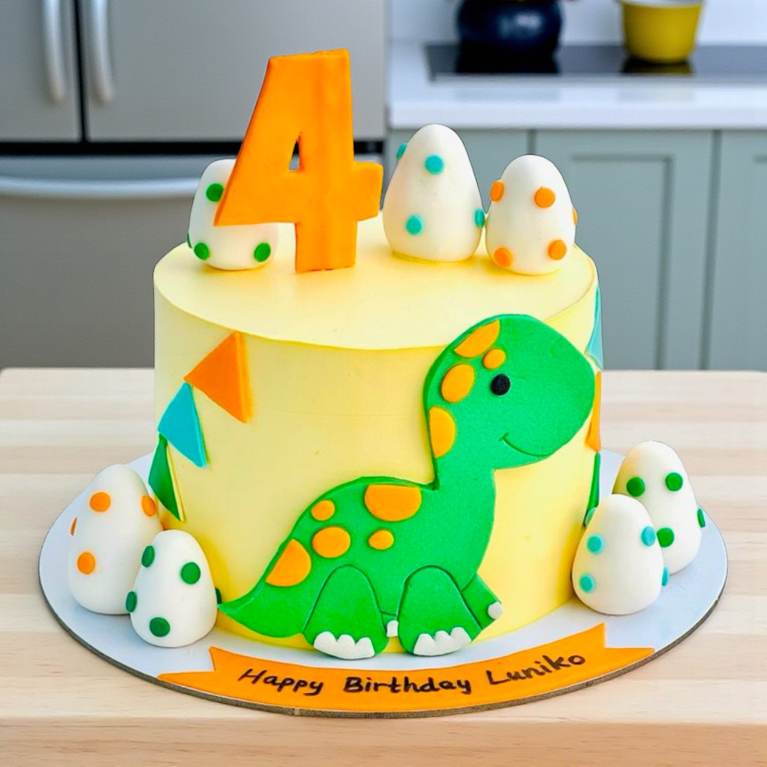 Dinosaur Glory Cake