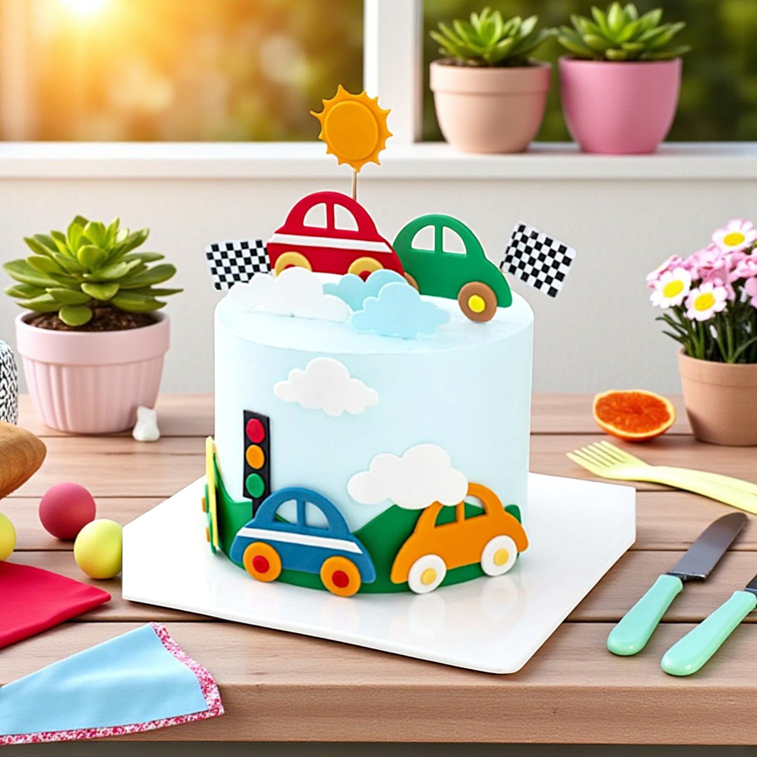 Road Trip Rhapsody Car Cake