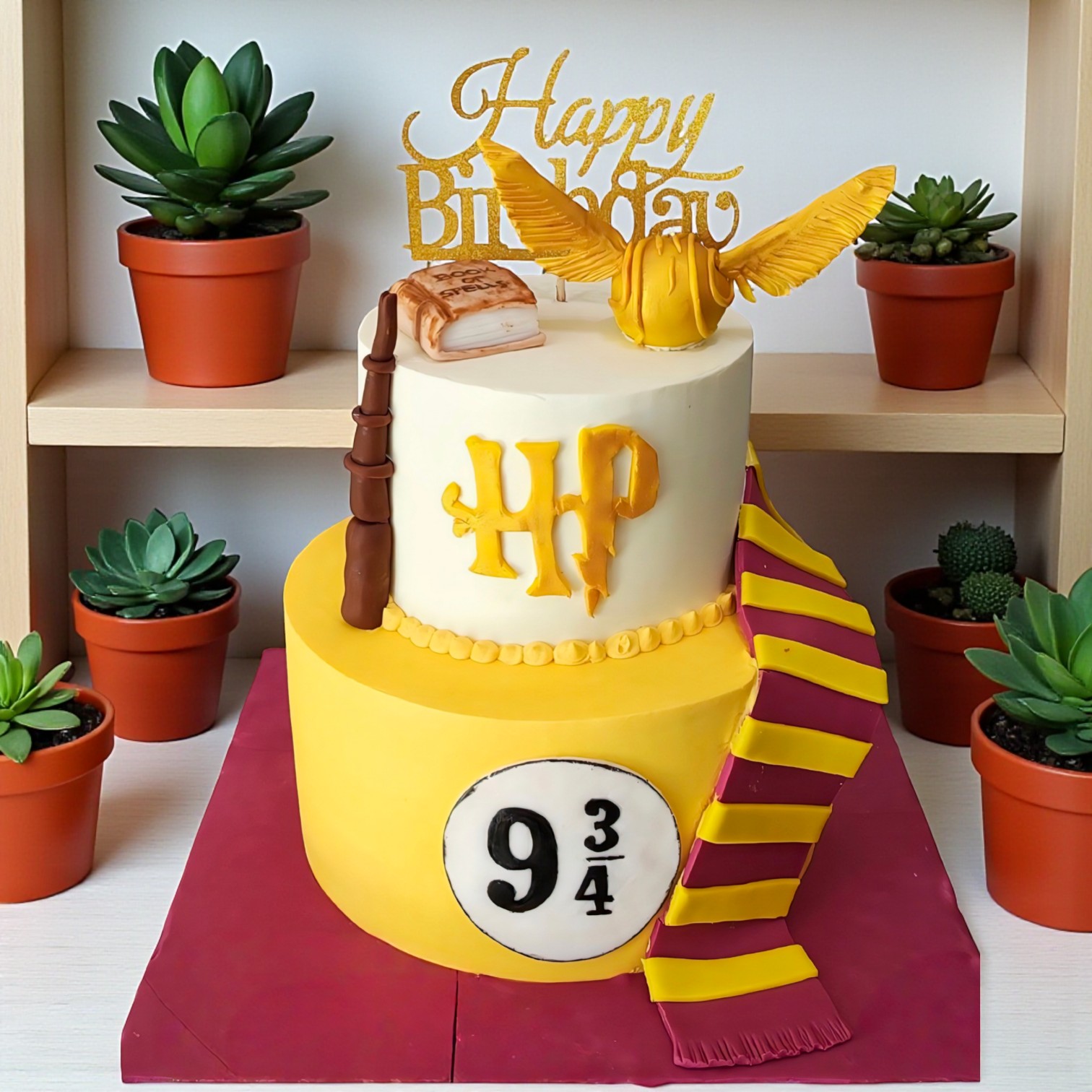 Harry Potter Goblet Cake