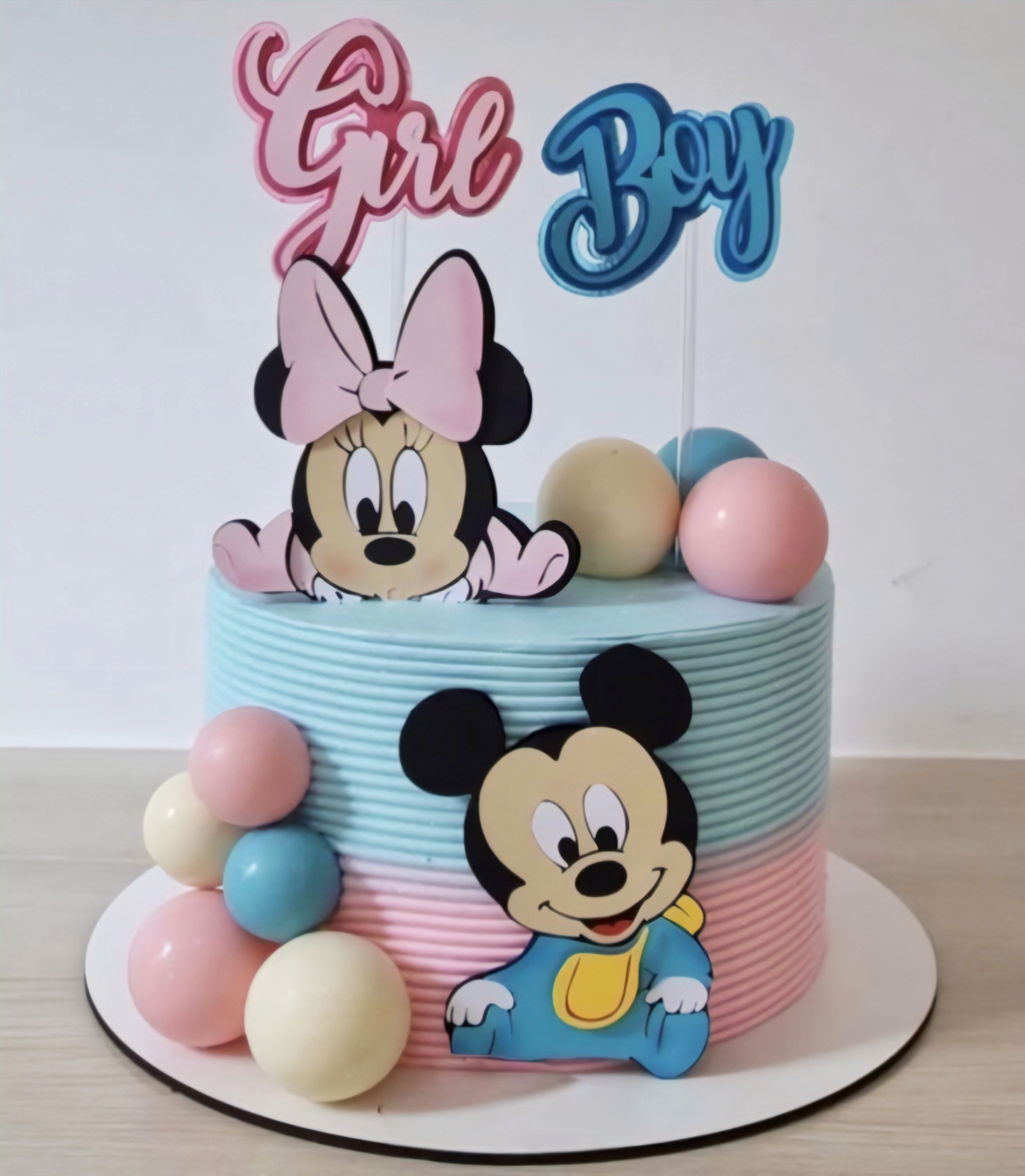Sweet Baby Shower Cake