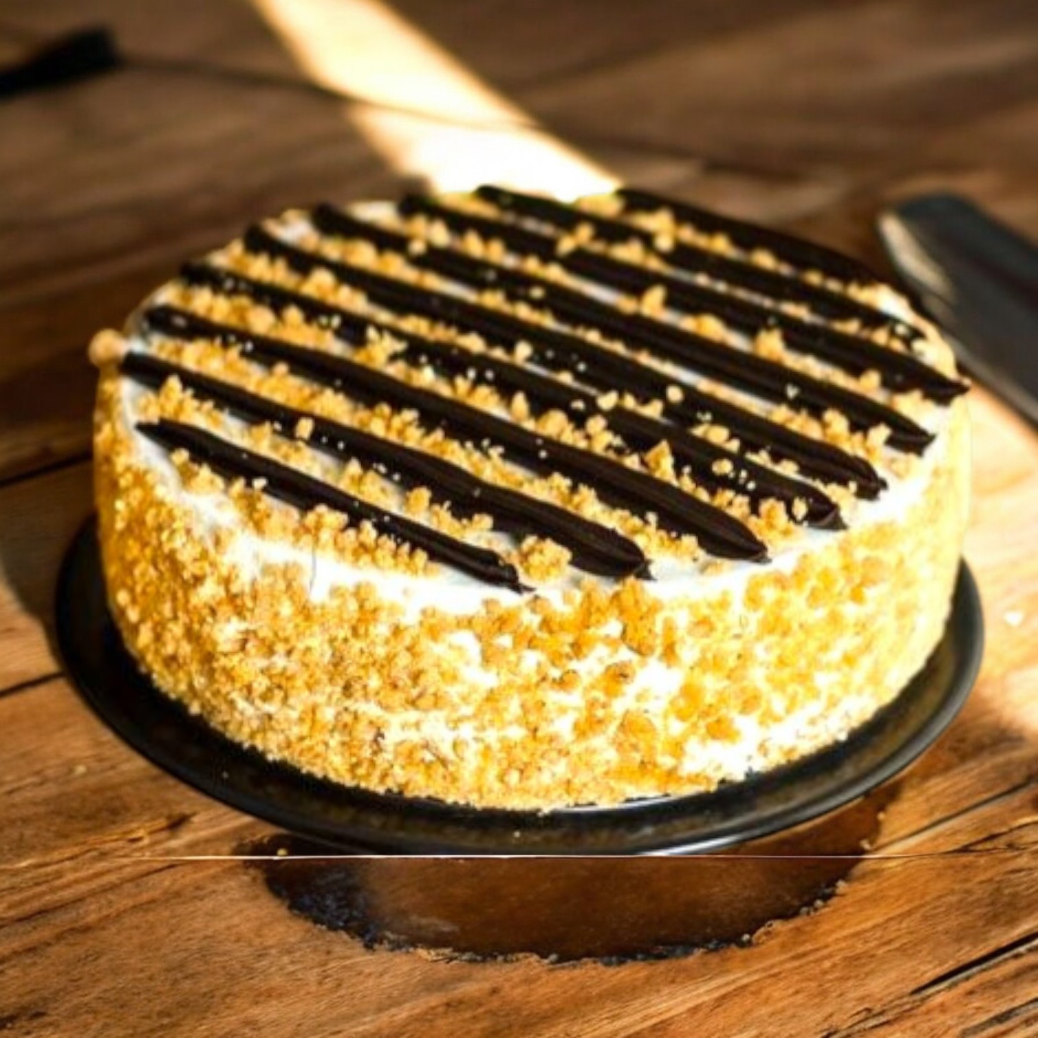 Butterscotch Crunchy Cake