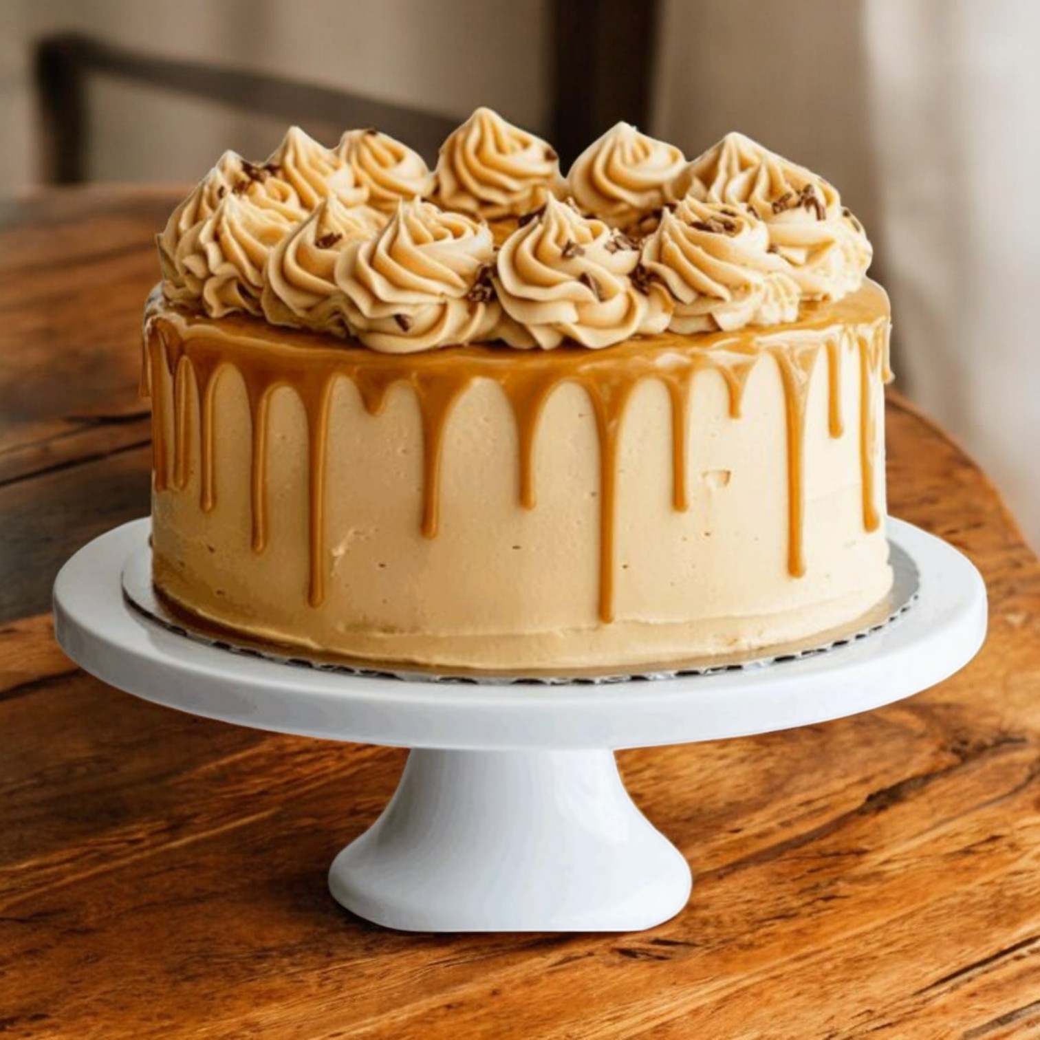 Golden Butterscotch Bliss Cake