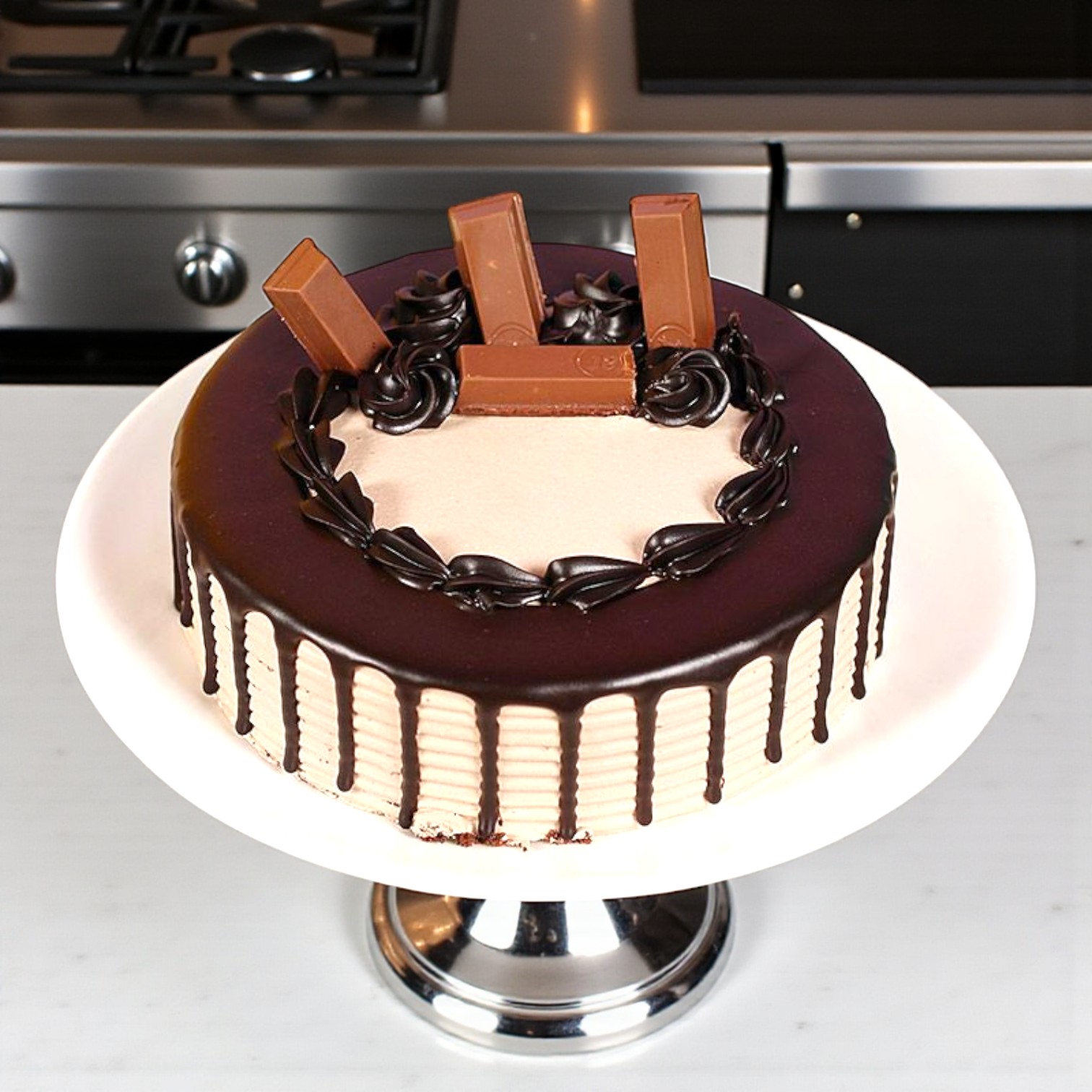 Kitkat Break Cake