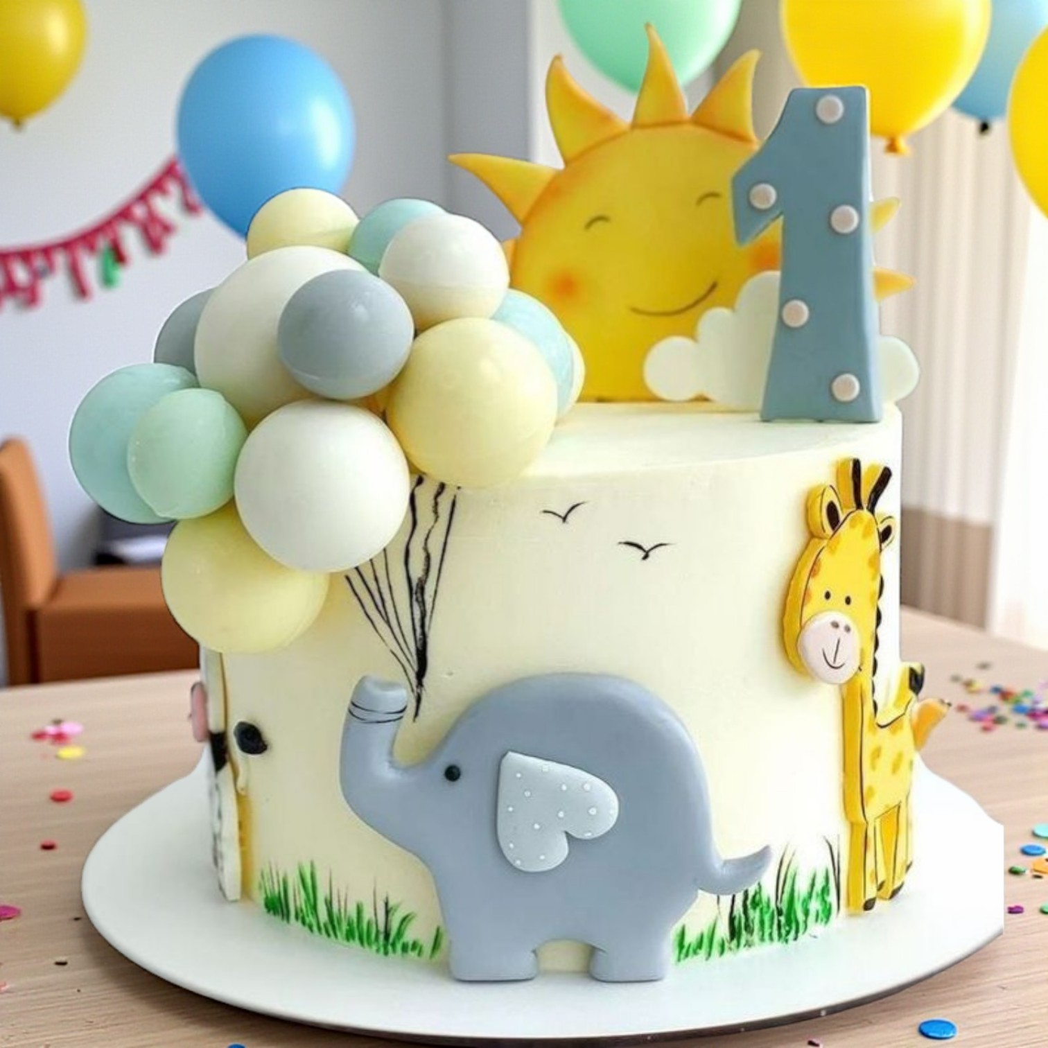 Enchanted Jungle Cake