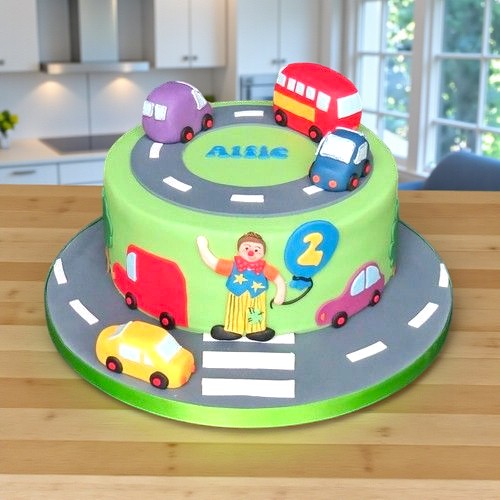 Turbocharged Treat Car Cake