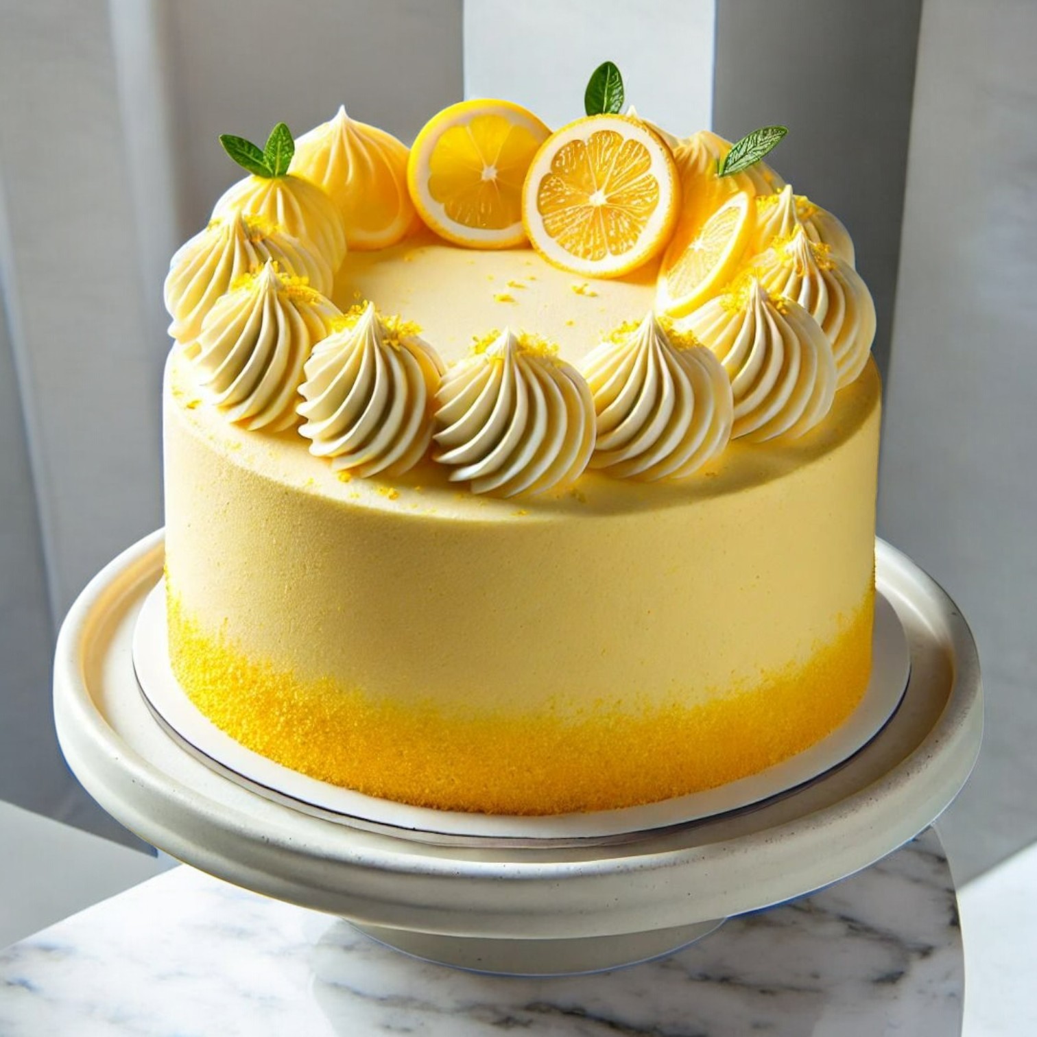 Zesty Lemon Bliss Cake