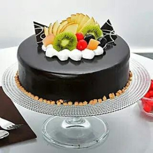 Chocolate Truffle Fruit Cake