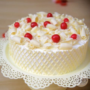 White Forest Chocolate  Cake