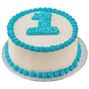 Number One Cream Cake