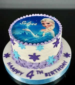 Elsa Photo Cake