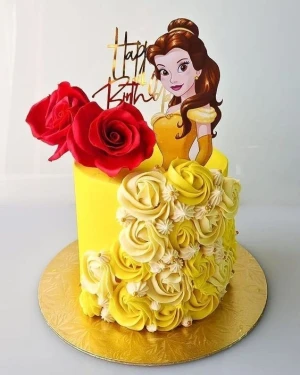 Disney Princess Belle Cake