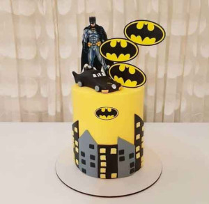 Batman Designer Fondant Cake