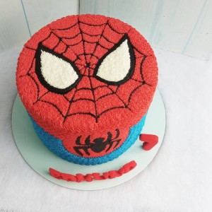 Spiderman Birthday Cake