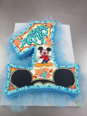 First Birthday Micky cake
