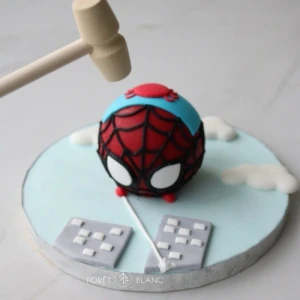 Spiderman Chocolate Pinata Cake