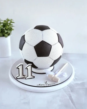 Football Chocolate Pinata Cake