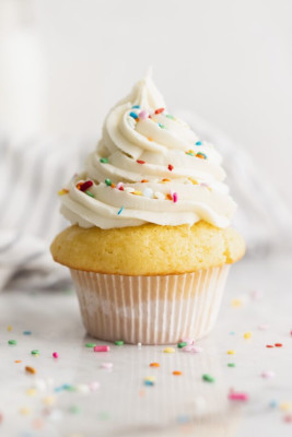 Single Serve Vanilla Cupcake