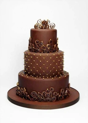 3 Tier Party Celebration Cream Cake
