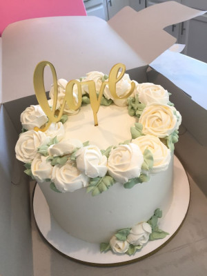 1st Anniversary Party Cream Cake