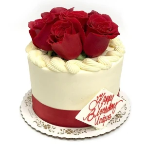 Love Forever Rose Cake