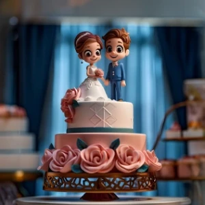 Love Filled Cream Cake