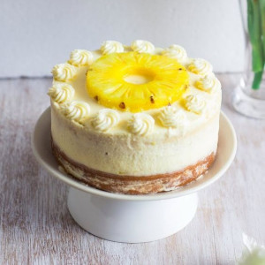 Whipped Cream Pineapple Cake