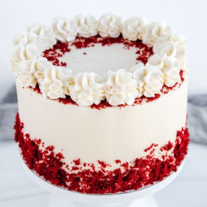 Red Velvet Elegance Cake