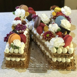 N The Word Creamy Floral Birthday