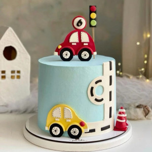Fancy Car Fondant Cake