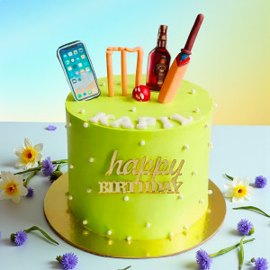 Cricket Winning Celebration Cake