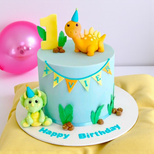 Dinosaur Royale Cake