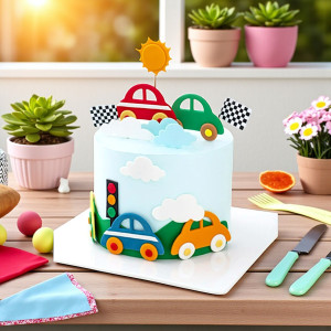 Road Trip Rhapsody Car Cake