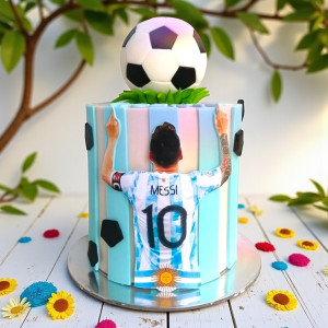 Football Messi Cake