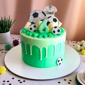 Football Dream Slice Cake