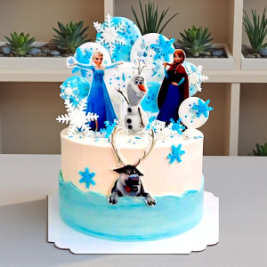 Elsa Real World Cake
