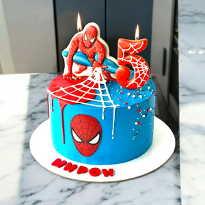 Spiderman Spiderbite Cake