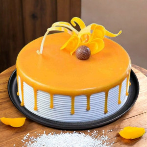 Glazed Butterscotch Cake